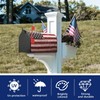 2025 American Flag Welcome Magnetic Mailbox Cover，7.4 July Fourth Festival