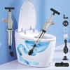 Toilet Unblock, Toilet Unblocker Tools Toilet Plungers for Unblocking Heavy