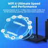 DBIT AX1500 WiFi 6 Router Dual Band Wireless Internet Router,