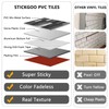 STICKGOO 2 Sheets Peel and Stick Backsplash Tile, Stick on