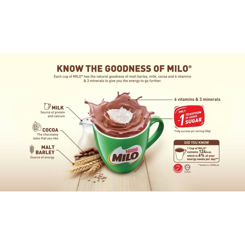 Nestle 3 in 1 Milo 33 g (Pack of 18)