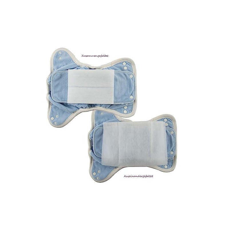 Popolini Popli Nappy Liners for Cloth Nappies, White, Popli Box