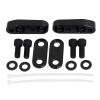 Unbranded Aluminum Black Handlebar Clamps Risers Adapter For Honda Goldwing