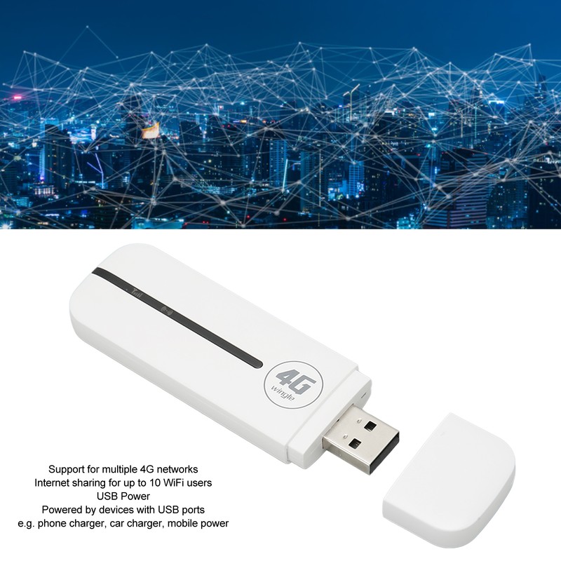 4G USB WiFi Modem Plug and Play High Speed Mini