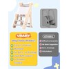 VBABY Foldable Toddler Tower, Plastic Kids Kitchen Stool, Adjustable Height