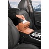 HALOYIVGO Car Tissue Box Holder – Large Leather Auto Sun