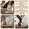 TIRYWT Cancun Picture Frame, Acrylic Photo Frame, Family Vacation in