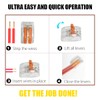 Compact Wire Connectors,CTRICALVER Electrical Connector Blocks 21 pcs 2 Port
