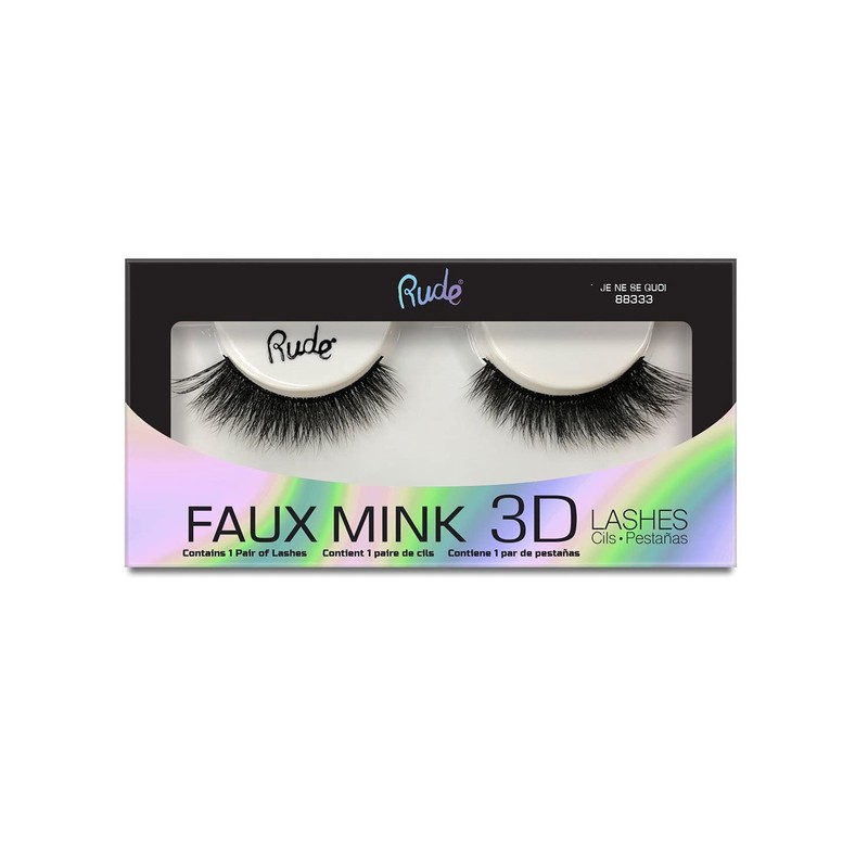 Rude - Faux Mink 3D Lashes - Narcissist