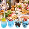 Mifoci 5 oz Plastic Dessert Cups Appetizer Cups for Parties