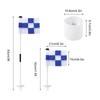 Golf Flagpole Portable 3 Feet Golf Flag Pole Flag Hole