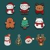 10Pcs Christmas Brooch Pin Xmas Enamel Brooch Pins Cute Enamel