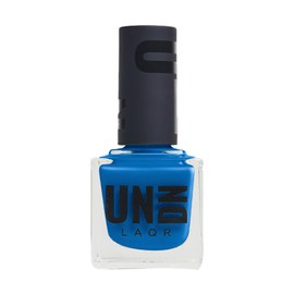 UNDN Vegan Nail Polish - No Bad Angles - Blue Nail Polish - Fingernail Polish for Women and Men - Long Lasting, Cruelty Free - 0.5 oz
