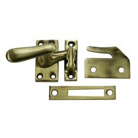 Deltana CF66 Medium 4 Piece Solid Brass Window Casement Fastener, Oil Rubbed Bronze