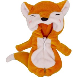 HIGHAWK Obitsu 11 OB11 Size Outfit Obitsu Doll 11 Clothes Animal Animal GSC Home Wear Doll Clothes 1/12 bjd Doll Clothes Fluffy 11cm Doll (Fox)