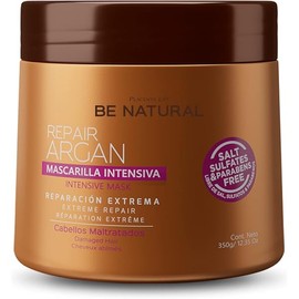 PLACENTA LIFE BE NATURAL REPAIR ARGAN Mask with Argan Oil For Damaged Hair - Total repair, shiny hair (350 gr/ 12.35 oZ)