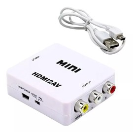 Corp.Res Electronics Convertidor Adaptador De Hdmi A Rca Audio Y Video Av