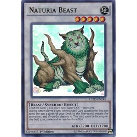 YU-GI-OH! - Naturia Beast (LC5D-EN244) - Legendary Collection 5D's Mega Pack - 1st Edition - Ultra Rare