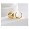 Minimalist Wide Chunky Gold Stud Earrings for Women Dangle Drop
