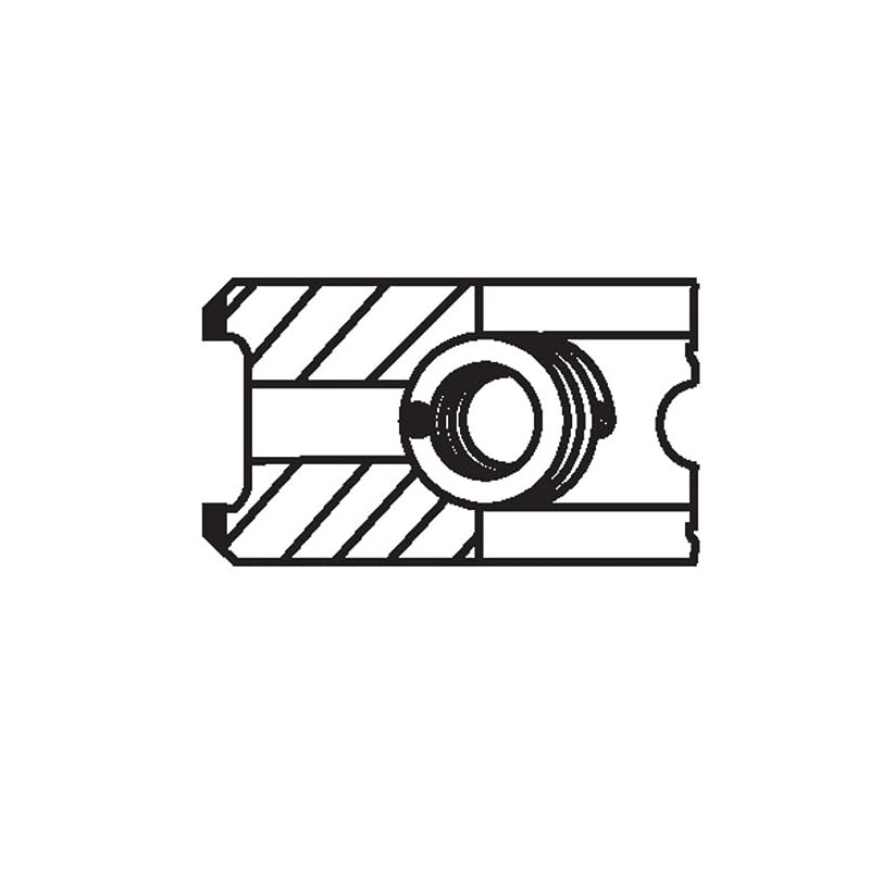 Mahle Original 676 13 N0 Piston Ring Set