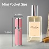 2pcs Travel Perfume Bottle Refillable, Cologne Travel Size Atomizer Bottle,Refill