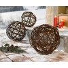 Ball Natural Material, Willow Ball, Decorative Ball