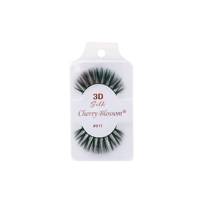 Cherry Blossom 3D Eyelashes (5 Pack of Silk 911)