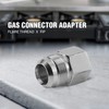 Flextron FTGF-01F34 1" Outer Diameter Flare Thread to 3/4" FIP