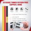 Nilight 30FT 20 Gauge 3 Conductor Electrical Wire Tinned Oxygen