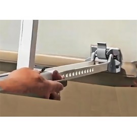 LXJZCP Compatible 3104653.005 RV Camper Trailer Bottom Mounting Bracket for 8300 8500 9000 Awning Replacement Gray Lower (2 Gray stands)