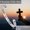 Btysun Inspirational Gifts for Women Cuff Bracelets for Women Bible