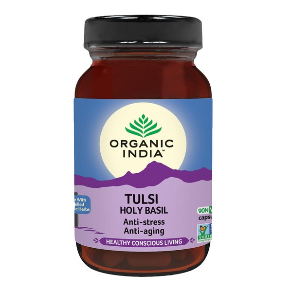 Organic India Tulsi - Holy Basil - 90 vegecaps