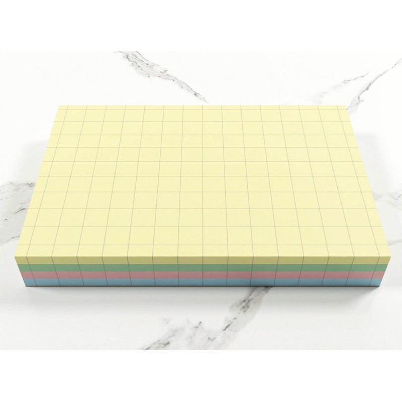 Luxpad Revision A6 Flash Cards - 10mm Squares (100 Cards)