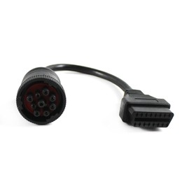 ZACHAGER 88890302 Cable de conexión de escáner (9 pines) para Volvo Vocom 88890300 camión adaptador de diagnóstico herramienta de repuesto para excavadora