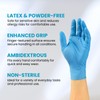 Disposable Nitrile Gloves, Medium, Work Gloves, Cleaning, Kitchen, Industrial, Blue,
