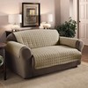 2 Seater Furniture Protector Beige 46" x 70.5" Water Resistant