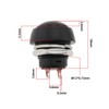 OTOTEC 5Pcs 12mm Push Button Switch 3A Mini Push Button