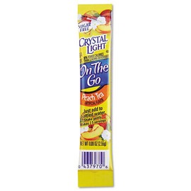 Flavored Drink Mix, Peach Tea, 30 8-oz. Packets/Box