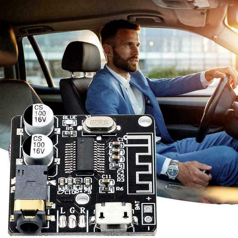 Bluetooth Audio Receiver MP3 Bluetooth Decoder +AUX Audio Cable Kit