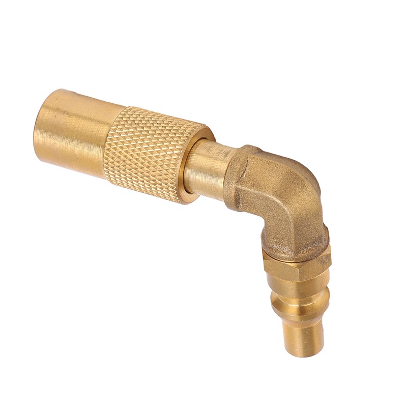 Propane Refill Adapter 9/16 to 1/4 Compact Connection Good Sealing