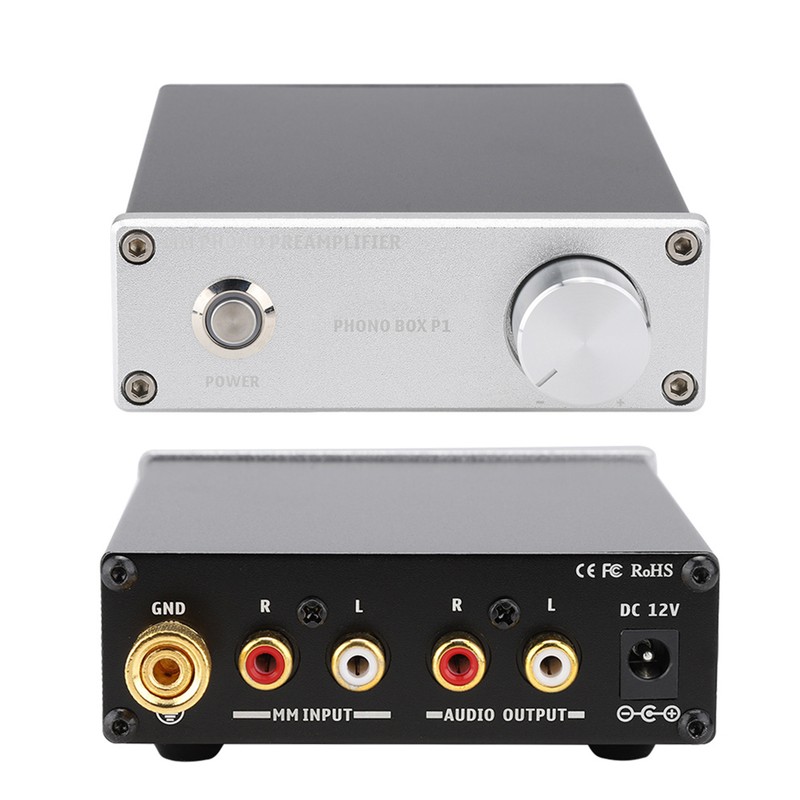 Gold plated for RCA Input Output PHONO BOX P1 MM