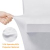 Eurmax USA Rectangular Fitted Spandex Table Covers 4ft Tablecloth Wedding