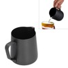 400ml PTFE Pointed Mouth Milk Frothing Jug Stainless Steel Coffee