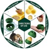 2 Piezas de Juguetes para Masticar Perros con Molde de