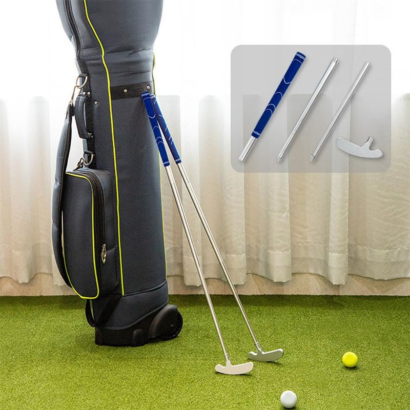 Removable 3 Piece Putter Adjustable Adult Putter Portable Left and