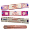 Satya Nag Champa Nirvana, Mystic Yoga and White Musk Incense