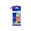 Brother TZe-421 Labelling Tape Cassette, Black on Red, 9 mm