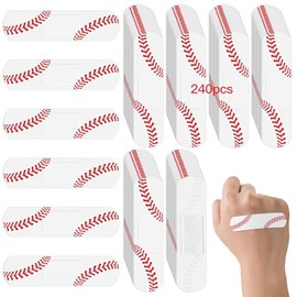 240 Vendajes Impermeables De Béisbol Para Natación, Vendajes Para Dedos Y Pies Para Heridas, Vendajes Adhesivos De Tela Flexible Para Equipos De Béisbol, Niños, Niñas Y Aficionados, Suministros