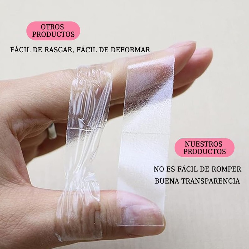 Lumbor37 Cinta Doble Cara para Ropa Cinta Doble Cara para