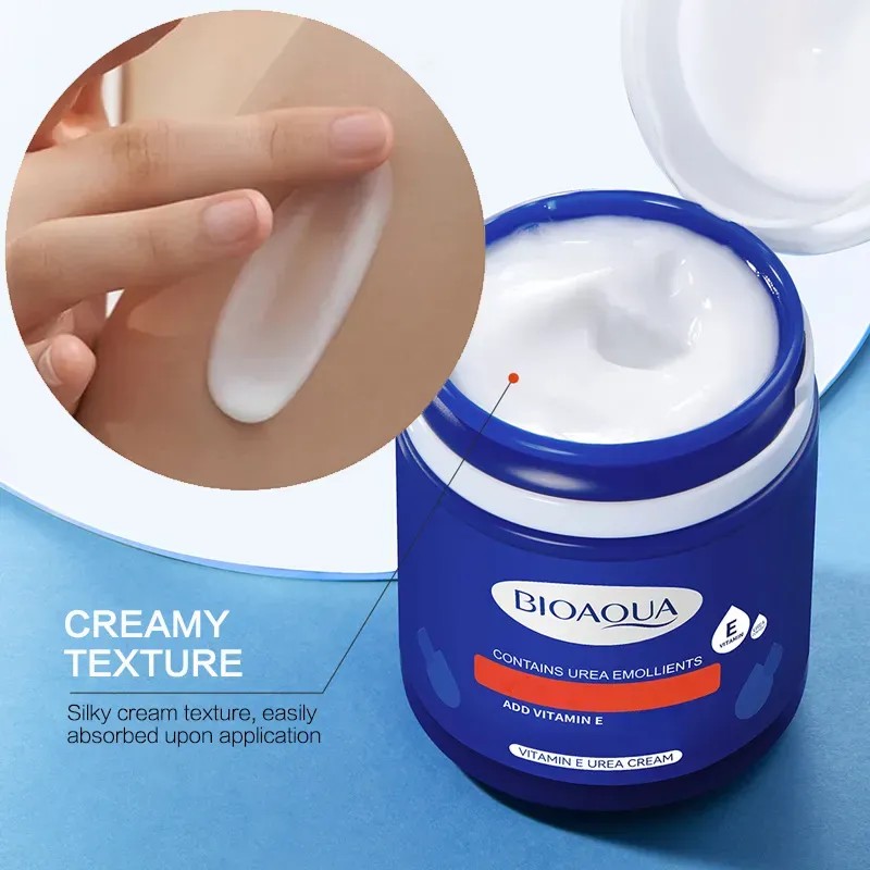 Crema Hidratante Para Pies Y Cuerpo Con Vitamina E Y